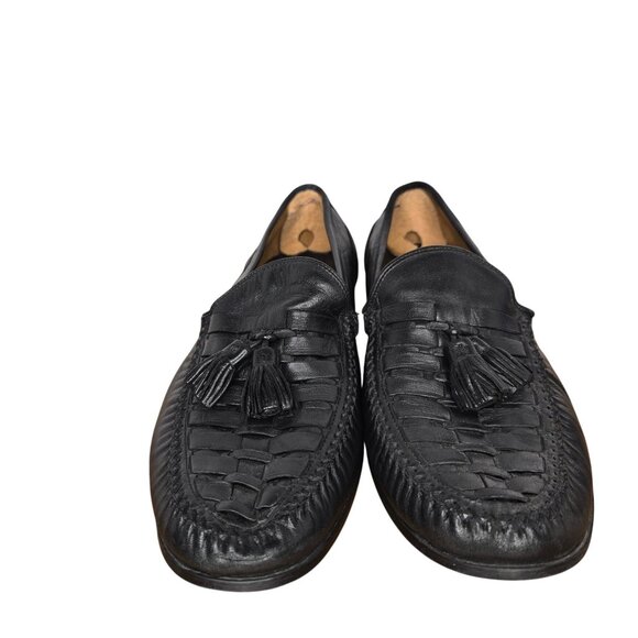 Johnston & Murphy Woven Tassel Slip-On Sheepskin Leather Loafers Men\'s 10 main image 9